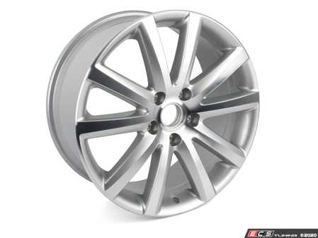 ES#417350 - 7L6601025P8Z8 - 20" Alloy Wheel  - 20"x9" ET60 5x130, does not include center cap - Genuine Volkswagen Audi - Audi Volkswagen Porsche