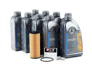 ES#2816722 - 2781800009KT2 - M157 Genuine Oil Service Kit (5w-40) - Includes Genuine filter and Genuine 229.5 Spec oil - Genuine Mercedes Benz - Mercedes Benz