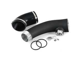 ES#4316289 - 028145tms09KT - Turner Motorsport N55 Silicone/Aluminum Turbo Inlet Hose Kit - Complete kit to eliminate your flimsy plastic inlet hoses and upgrade to new Upper Silicone & Lower Aluminum hoses! - Turner Motorsport - BMW