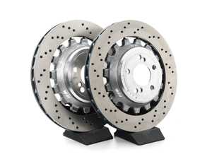 ES#4027454 - 34118072020KT - Rear Brake Rotors - Pair (380x28) - Want to restore your stopping power? - Genuine BMW - BMW