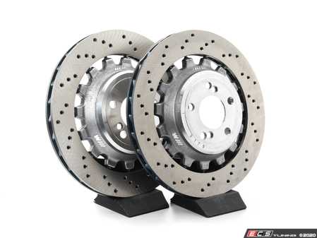 ES#4027454 - 34118072020KT - Rear Brake Rotors - Pair (380x28) - Want to restore your stopping power? - Genuine BMW - BMW