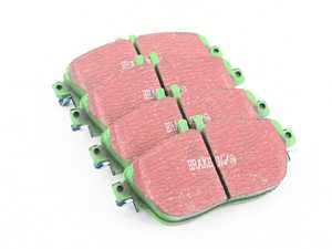 ES#3063624 - DP22165 - Front EBC Greenstuff Brake Pad Set - (NO LONGER AVAILABLE) - Designed as a mildly upgraded pad, great for an afternoon of sporty driving. - EBC - Mercedes Benz
