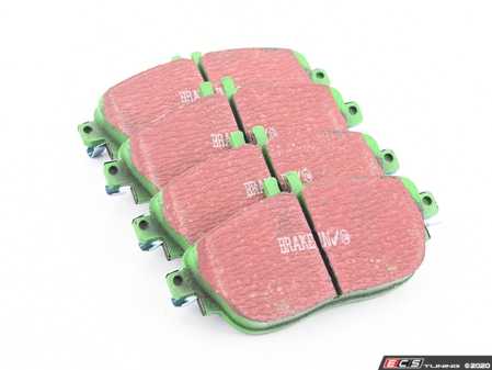 ES#3063624 - DP22165 - Front EBC Greenstuff Brake Pad Set - (NO LONGER AVAILABLE) - Designed as a mildly upgraded pad, great for an afternoon of sporty driving. - EBC - Mercedes Benz