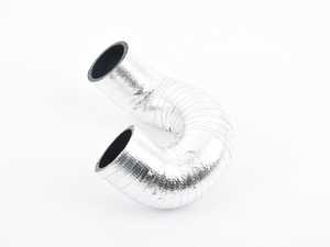 ES#4265534 - 008286LA01 - ECS Aluminized Silicone Water Pump Hose V2.0 - The new and improved upgrade N52/N54/N55 owners have been waiting for. Get rid of that failure-prone water pump to thermostat hose. Updated for easier install. - ECS - BMW