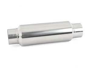 ES#4140234 - 17970 - Universal 3.5" OD Vibrant SS Resonator - 18"Length - Priced Each  - 304 SS tubing for your custom exhaust project - Vibrant Performance - Audi BMW Volkswagen Mercedes Benz MINI Porsche