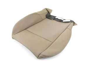 ES#2212425 - 7B0881405FHL5 - Front Lower Seat Cover - Medium Frost Beige - Left - Genuine Volkswagen Audi - Volkswagen