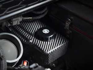 ES#4039245 - 020809ECS01-01 -  Billet Brake Fluid Cap - Black Anodized  - Lose the plastic! - ECS - Audi Volkswagen