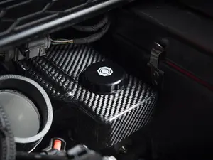  Billet Brake Fluid Cap - Black Anodized 