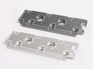 ES#3569281 - M17VC - Billet Aluminum Upper Valve Cover Set - Stop oil leaks dead in their tracks and look great doing it - Rennline - Porsche