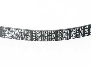 ES#2089954 - 0029936796 - Multi-Rib Accessory Belt / Serpentine Belt - 20.5x2528mm - Genuine Mercedes Benz - Mercedes Benz