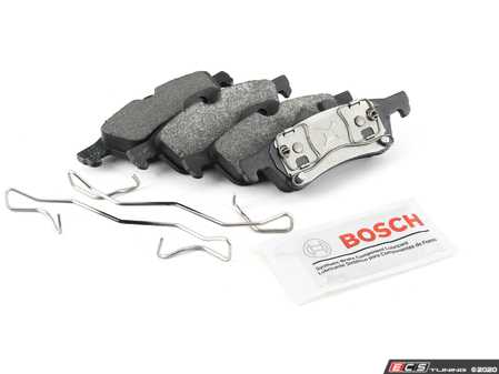 ES#4067119 - 34216762871 - Rear Brake Pad Set - Quality brake pads from an original equipment supplier - Bosch - MINI