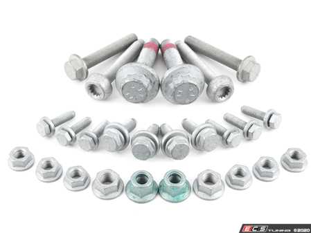 ES#3612246 - n90954802kt1 - Coilover/Cup Kit Hardware Installation Kit - All hardware necessary for your suspension upgrade - Genuine Volkswagen Audi - Volkswagen