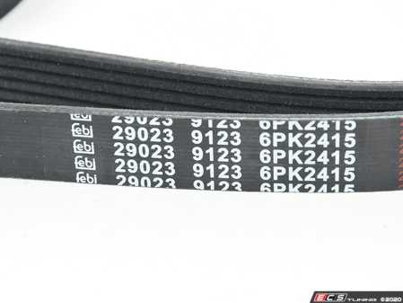 ES#2865456 - 0119974792 - Serpentine Accessory Belt - 21.36x2415mm - Febi - Mercedes Benz