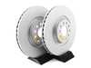 ES#3999990 - ebr1497evcKT - Evolution Coated Front Brake Rotor - Pair (340x30) - Evolution Coated rotors are manufactured with our Tru-Cast&trade; technology, resulting in a precision cast and precision machined product. - Power Stop - Audi Volkswagen