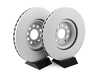ES#3999990 - ebr1497evcKT - Evolution Coated Front Brake Rotor - Pair (340x30) - Evolution Coated rotors are manufactured with our Tru-Cast&trade; technology, resulting in a precision cast and precision machined product. - Power Stop - Audi Volkswagen