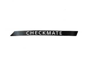 ES#79318 - 51147168899 - Side Decal Left - Checkmate - (NO LONGER AVAILABLE) - Used on the front quarter panel - Genuine MINI - 