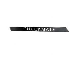 ES#79319 - 51147168900 - Side Decal Right - Checkmate - Used on the front quarter panel - Genuine MINI - MINI