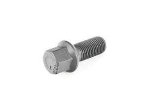 ES#4147739 - 1452802SW - Black Mercedes Ball Seat Wheel Bolt - Priced Each - 14x1.5x28mm - H&R - Mercedes Benz