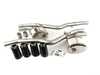 ES#4013762 - 526046 - Supersprint Performance Valved Mufflers - Black Tips - Give your car that exhaust tone you've always wanted! - Supersprint - BMW