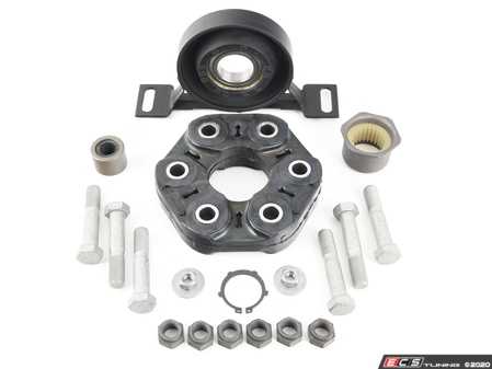 ES#3195127 - 261175114541KT1 - Driveshaft Overhaul Kit - With Giubo and CSB - Includes flex disc (giubo) center support bearing (csb) and required hardware for installation - Assembled By ECS - BMW