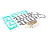 ES#2649915 - 93010590201 - Valve Cover Gasket Set - Includes upper and lower gaskets, oil sump gaskets, and hardware. - OEM - Porsche