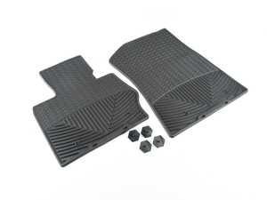 ES#2838893 - W258 - F25 Front All-weather Rubber Floor Mats - Black - All-weather protection to endure the harshest conditions - WeatherTech - BMW