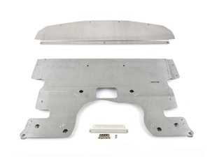 ES#4325033 - 004980la01-09KT - Turner Aluminum Skid Plate - Milled Finish - The last Skid plate you will ever need! Feel confident and safe with this 1/8" aluminum skid plate to protect your oil pan and other sensitive components from impact and debris. Features an access panel for easy oil changes. - Turner Motorsport - BMW