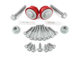 ES#4316758 - 021081ECS02KT -  MK4 Polyurethane Front Subframe Bushing Kit - With Complete Subframe Hardware - Includes ECS Poly. Subframe Bushings and all recommended hardware to be replaced during subframe removal - Assembled By ECS - Volkswagen