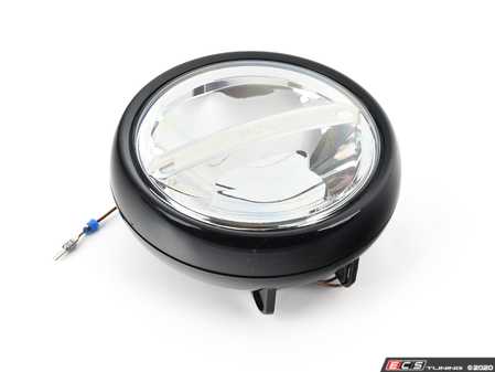 ES#3185934 - 63122289659 - Driving Light Lens Housing Black LED - Priced Each - Part of the rally light set - Genuine MINI - MINI