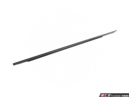 ES#2080177 - 51337209725 - Door Channel Cover - Front Left, Gloss Black - Genuine BMW - BMW