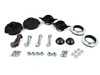 ES#4335554 - 003980lb02KT - MK5/MK6 Adjustable Damping Coilover System - With Installation Kit - Features 32 way adjustable damping, variable length, zinc-coated shock bodies and performance sway bar end links. Includes all new mounts, bearings and hardware for a comprehensive suspension package. - Assembled By ECS - Audi Volkswagen