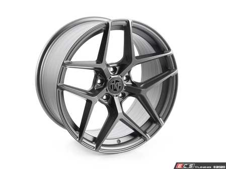 ES#4350016 - 013-4KT1 - 19" Tekniform Style 013 - Staggered Set Of Four - (NO LONGER AVAILABLE) - 19"x8.5"/19"x9.5" ET35/ET43 72.56CB 5x120 - Matte Gunmetal - Tekniform - 