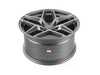 ES#4350016 - 013-4KT1 - 19" Tekniform Style 013 - Staggered Set Of Four - (NO LONGER AVAILABLE) - 19"x8.5"/19"x9.5" ET35/ET43 72.56CB 5x120 - Matte Gunmetal - Tekniform - 