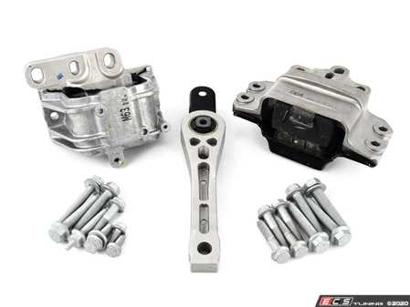 ES#3690541 - 1k0199855bkKT - Engine & Transmission Mount Kit - Includes all driveline mounts with all the necessary hardware - Genuine Volkswagen Audi - Volkswagen