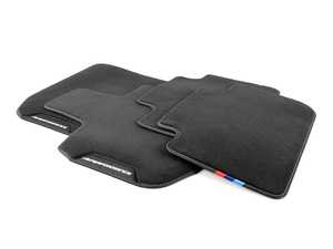 ES#4049672 - 51472465742 - BMW M Performance Floor Mats - Improve the styling of your interior with these Genuine BMW floor mats - Genuine BMW M Performance - BMW