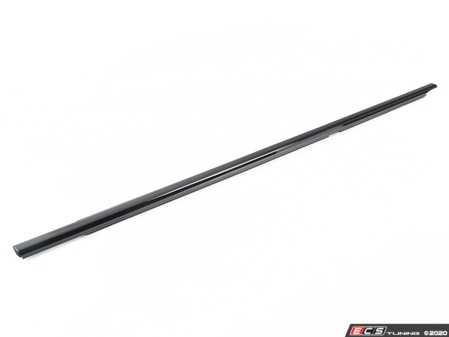 ES#3213601 - 51357404030 - Window Well Strip - Door - Outer Rear - Gloss Black - Genuine BMW - BMW