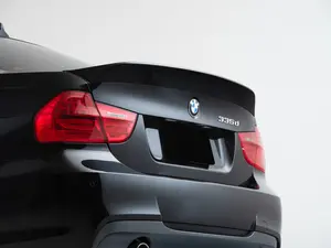 Turner Motorsport E90 High Kick Trunk Spoiler - Gloss Black