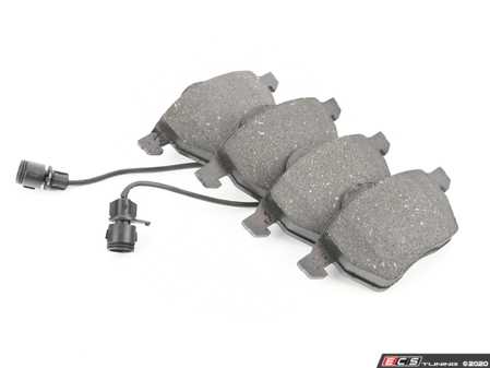 ES#4141586 - 4A0698151 - Front Brake Pad Set - Includes wear sensors. - ATE - Audi