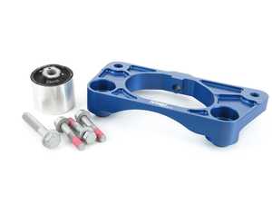 ES#4044501 - 26773tms05KT - Turner F8X M3 & M4 Dual Mount Diff Plate - With Extra Rear Position OE Bushing - Turner Dual Mount Diff Plate with an Extra Genuine OE rear position bushing for the second subframe differential mount to capitalize on dual rear mounts, improved bushing life, reduced wheel hop, increased handling, and crisper driveline response. - Turner Motorsport - BMW