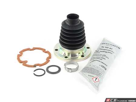 ES#4017086 - 2q0498202KT - Inner Cv Joint Refresh Boot Kit - Priced Each - Stop losing CV grease and extend axle joint life - Genuine Volkswagen Audi - Audi Volkswagen