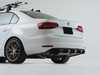 ES#4304909 - 007170LA02-01KT - MK6 Jetta Facelift Rear Diffuser - With Side Spats - Gloss Black - Add aggressive styling with our In-House Engineered Rear Diffuser Kit! - ECS - Volkswagen