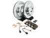 ES#3157184 - K5312 - Power Stop Z23 Evolution Sport Rear Brake Kit (330mm) - A performance rear axle upgrade featuring precision cross-drilled & slotted rotors, low-dust carbon-fiber ceramic pads, and replacement electronic wear sensors. - Power Stop - Audi Volkswagen Porsche