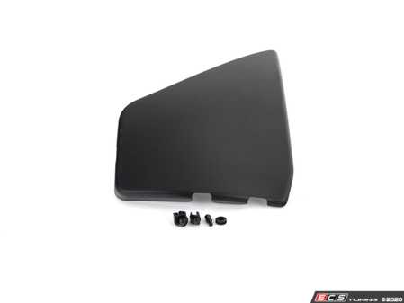 ES#4335427 - 007662la01KT - Audi B8/B8.5 A4 Left Side Engine Bay Cover - Matte Black - Cover up unsightly under hood components with style! - ECS - Audi