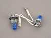 ES#11141 - ZZH3BSSWA -  Super White H3 Halogen Bulb - Pair - Comparable to 6000k HID color for increased intensity & visual appeal - ZiZa - Audi BMW Volkswagen Mercedes Benz MINI Porsche