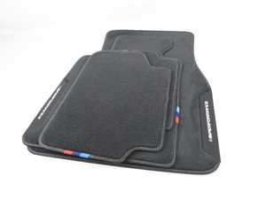 ES#4197973 - 51472465744 - M Performance Floor Mat set - Front and read floor mats - Genuine BMW - BMW