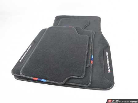 ES#4197973 - 51472465744 - M Performance Floor Mat set - Front and read floor mats - Genuine BMW - BMW