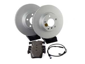 ES#3145633 - ESK6038 - Front Power Stop Euro-Stop Brake Kit - ECE-R90 Certified components to ensure OEM performance and safety. - Power Stop - BMW