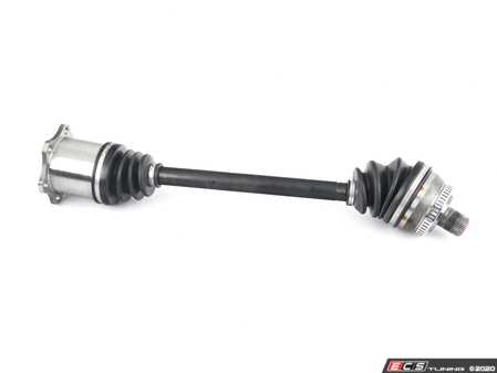 ES#4147692 - 8E0407271AT - Front Axle Assembly - Left - Complete driveshaft with CV joints; ready for installation - TrakMotive - Audi