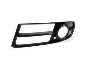 ES#437940 - 8E0807681F01C - Lower Grille With Fogs - S-Line Left - Replace those cracked grilles with original equipment parts and get back to showroom condition - Genuine Volkswagen Audi - Audi