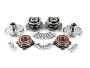 ES#2649712 - 31226765601KT1 - Hub Bore Size Conversion Kit - Converts the center bore from 74.1mm to 72.56mm - increase wheel options without adapters or machine-work! - Assembled By ECS - BMW